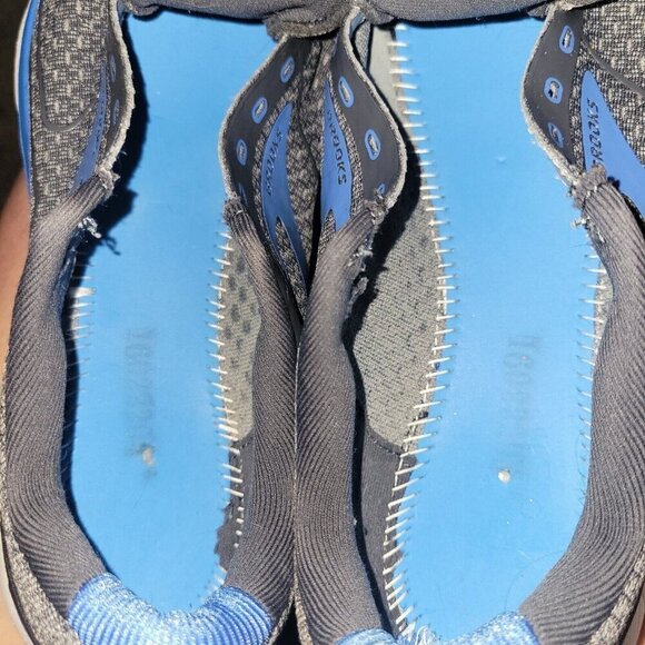 Brooks Transmit 3 Sneakers Mens 12D Running Gray Blue Athletic Comfort NO INSOLE - Picture 9 of 10